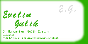 evelin gulik business card